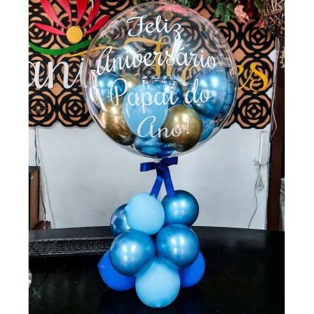 Balão Bubble Personalizado | Presente Inesquecível com Fotos